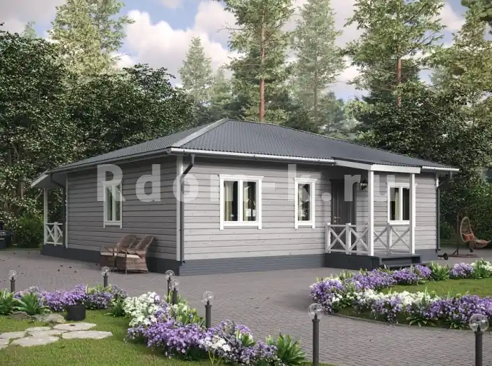 Коттедж 12.3х10м «Гончаров»